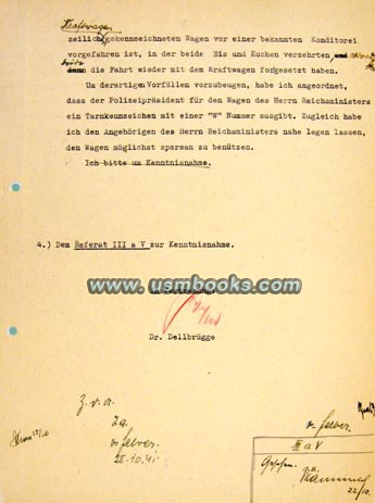 Regierungspräsident Wien Dr. Hans Dellbrügge